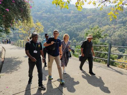 British painter Robert Gill’s great-great-grandson visits Ajanta Caves | British painter Robert Gill’s great-great-grandson visits Ajanta Caves British painter Robert Gill’s great-great-grandson visits Ajanta Caves | British painter Robert Gill’s great-great-grandson visits Ajanta Caves