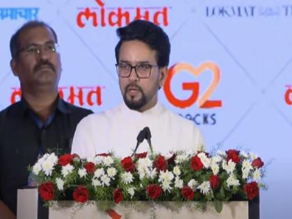 Anurag Thakur hails Indian media at Lokmat National Media Conclave | Anurag Thakur hails Indian media at Lokmat National Media Conclave Anurag Thakur hails Indian media at Lokmat National Media Conclave | Anurag Thakur hails Indian media at Lokmat National Media Conclave