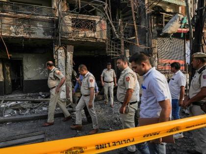 Delhi Hospital Fire: Forensic Team Arrives at Baby Care Hospital Following Tragic Fire Incident | Delhi Hospital Fire: Forensic Team Arrives at Baby Care Hospital Following Tragic Fire Incident