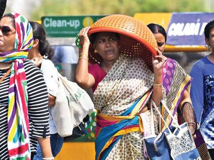 Mumbai records hottest temprature in 10 years at 38.8 degree Celsius | Mumbai records hottest temprature in 10 years at 38.8 degree Celsius