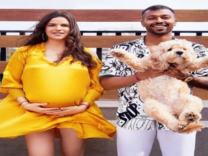 Hardik Pandya shares first picture of his son after birth | Hardik Pandya shares first picture of his son after birth