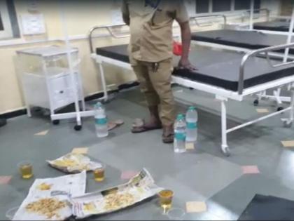 Ambernath: Alcohol party of municipal staff at MPSC, UPSC training center, video goes viral | Ambernath: Alcohol party of municipal staff at MPSC, UPSC training center, video goes viral