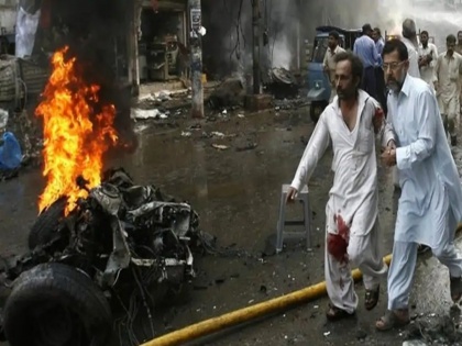 50 injured after massive blast rocks Pakistan's Peshawar city | 50 injured after massive blast rocks Pakistan's Peshawar city