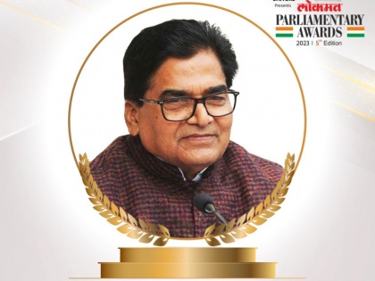 Lokmat Parliamentary Awards 2023: Prof Ramgopal Yadav Honored with Lifetime Achievement Award | Lokmat Parliamentary Awards 2023: Prof Ramgopal Yadav Honored with Lifetime Achievement Award