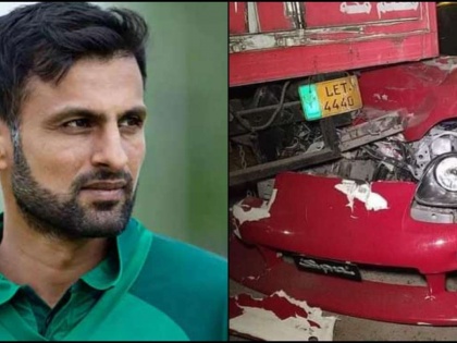 Former Pakistan skipper Shoaib Malik survives horrific car crash, assures fans he is safe | Former Pakistan skipper Shoaib Malik survives horrific car crash, assures fans he is safe