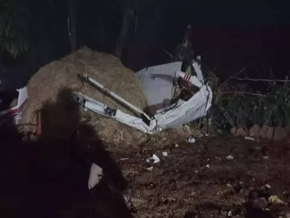 Madhya Pradesh: Trainee plane crashes in Rewa temple; pilot dead | Madhya Pradesh: Trainee plane crashes in Rewa temple; pilot dead