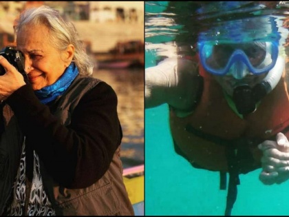 At 83, Waheeda Rehman enjoys snorkelling with daughter in Andaman and Nicobar Islands | At 83, Waheeda Rehman enjoys snorkelling with daughter in Andaman and Nicobar Islands