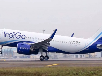 IndiGo flight safely lands at Mumbai airport after engine shutdown | IndiGo flight safely lands at Mumbai airport after engine shutdown