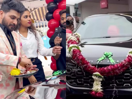Shiv Thakare buys first new car after '2 second-hand cars | Shiv Thakare buys first new car after '2 second-hand cars