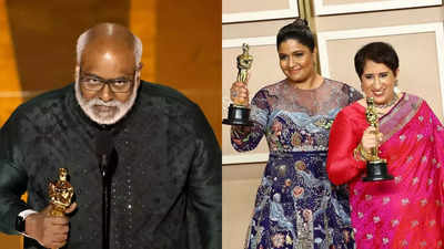 MM Keeravaani reveals Guneet Monga was hospitalised after her Oscar win | MM Keeravaani reveals Guneet Monga was hospitalised after her Oscar win
