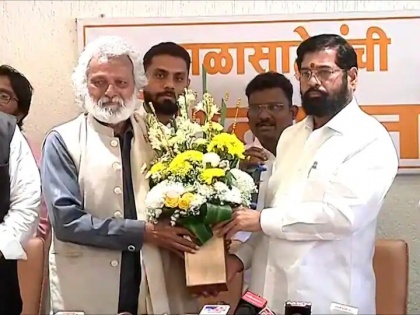 RPI Jogendra Kawade faction joins hands with CM Eknath Shinde-led Shiv Sena | RPI Jogendra Kawade faction joins hands with CM Eknath Shinde-led Shiv Sena
