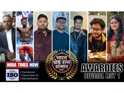 Bharat Shreshtha Ratna Sanman’ by India Times Now Officially Announces their 2025 Season Awardees | Bharat Shreshtha Ratna Sanman’ by India Times Now Officially Announces their 2025 Season Awardees