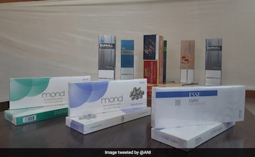 Foreign cigarettes worth ₹24cr seized during DRI raids in Nhava Sheva | Foreign cigarettes worth ₹24cr seized during DRI raids in Nhava Sheva