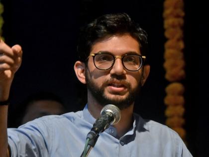 Aaditya Thackeray criticizes Maha govt for allowing Mangal Prabhat Lodha to set up his office in BMC | Aaditya Thackeray criticizes Maha govt for allowing Mangal Prabhat Lodha to set up his office in BMC
