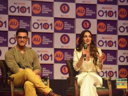 Watch! Aamir Khan saves Kiara Advani smartly from an embarrassing moment | Watch! Aamir Khan saves Kiara Advani smartly from an embarrassing moment Watch! Aamir Khan saves Kiara Advani smartly from an embarrassing moment | Watch! Aamir Khan saves Kiara Advani smartly from an embarrassing moment
