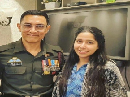 Laal Singh Chaddha: This picture of Aamir Khan as army officer is unmissable! | Laal Singh Chaddha: This picture of Aamir Khan as army officer is unmissable!