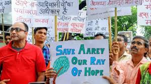 Uddhav Thackeray announces to suspend Aarey car-shed work | Uddhav Thackeray announces to suspend Aarey car-shed work
