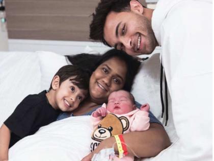 Aayush Sharma shares first picture of daughter Ayat | Aayush Sharma shares first picture of daughter Ayat