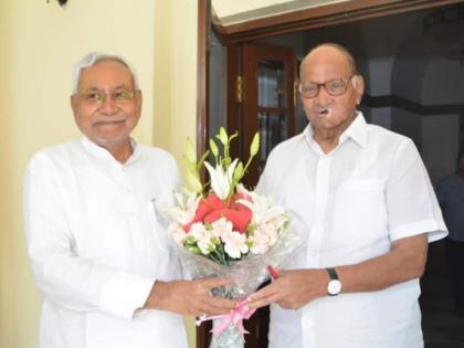 Nitish Kumar to meet Sharad Pawar and Uddhav Thackeray on his visit to Mumbai today | Nitish Kumar to meet Sharad Pawar and Uddhav Thackeray on his visit to Mumbai today Nitish Kumar to meet Sharad Pawar and Uddhav Thackeray on his visit to Mumbai today | Nitish Kumar to meet Sharad Pawar and Uddhav Thackeray on his visit to Mumbai today
