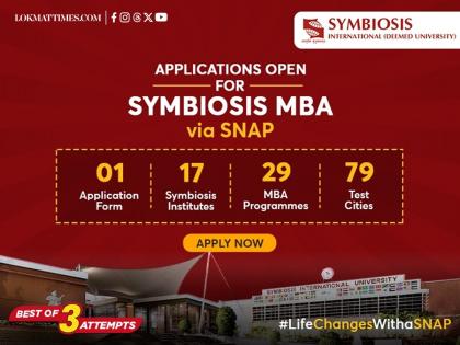 Symbiosis MBA Admissions Now Open via SNAP Test 2025 | Symbiosis MBA Admissions Now Open via SNAP Test 2025