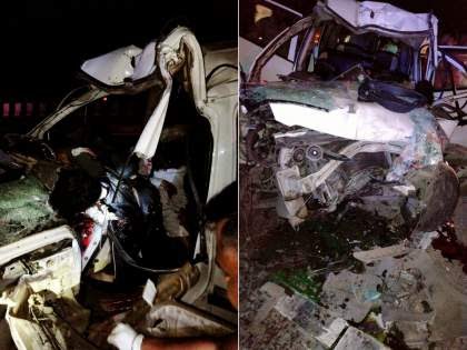 5 dead, 4 injured as two cars collide on Mumbai-Pune Expressway | 5 dead, 4 injured as two cars collide on Mumbai-Pune Expressway