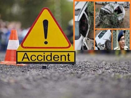 Bharatpur: 5 members of a family die in car accident | Bharatpur: 5 members of a family die in car accident