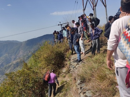 Uttarakhand Road Accident: Two Killed, 10 Injured as Car Plunges Into Deep Ditch Near Duwakoti | Uttarakhand Road Accident: Two Killed, 10 Injured as Car Plunges Into Deep Ditch Near Duwakoti