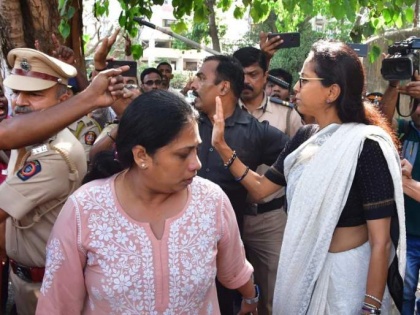 Maha Home Dept beefs up security of NCP leader Supriya Sule after ST workers attack | Maha Home Dept beefs up security of NCP leader Supriya Sule after ST workers attack