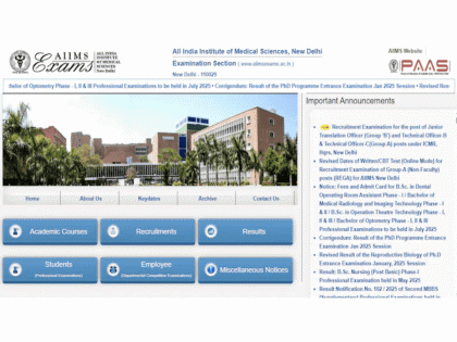 AIIMS Paramedical Admit Card 2025 to Be Released Today at aiimsexams.ac.in; Know How to Download | AIIMS Paramedical Admit Card 2025 to Be Released Today at aiimsexams.ac.in; Know How to Download AIIMS Paramedical Admit Card 2025 to Be Released Today at aiimsexams.ac.in; Know How to Download | AIIMS Paramedical Admit Card 2025 to Be Released Today at aiimsexams.ac.in; Know How to Download