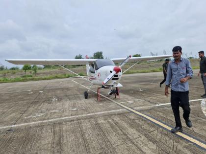 Maharashtra: Training Aircraft Crash-Lands at Baramati Airport, Pilot Escapes with Minor Injuries; Major Tragedy Averted | Maharashtra: Training Aircraft Crash-Lands at Baramati Airport, Pilot Escapes with Minor Injuries; Major Tragedy Averted Maharashtra: Training Aircraft Crash-Lands at Baramati Airport, Pilot Escapes with Minor Injuries; Major Tragedy Averted | Maharashtra: Training Aircraft Crash-Lands at Baramati Airport, Pilot Escapes with Minor Injuries; Major Tragedy Averted
