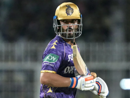 Ajinkya Rahane Reaches 5000 IPL Runs Milestone During KKR vs CSK Match at Eden Gardens | Ajinkya Rahane Reaches 5000 IPL Runs Milestone During KKR vs CSK Match at Eden Gardens