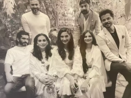 "My magnum opus is complete": Anil Kapoor shares a perfect family picture after daughter's wedding | "My magnum opus is complete": Anil Kapoor shares a perfect family picture after daughter's wedding