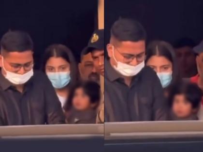 Virat Kohli and Anushka Sharma’s Son Akaay's Face Revealed, Fans Call Him ‘Cute Golu Molu’