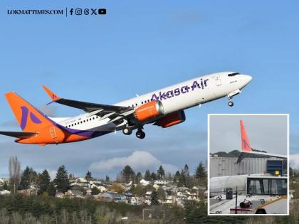 Mumbai: Akasa Air Passenger Plane Wing Damaged in Collision With Cargo Truck at CSMIA | Mumbai: Akasa Air Passenger Plane Wing Damaged in Collision With Cargo Truck at CSMIA Mumbai: Akasa Air Passenger Plane Wing Damaged in Collision With Cargo Truck at CSMIA | Mumbai: Akasa Air Passenger Plane Wing Damaged in Collision With Cargo Truck at CSMIA