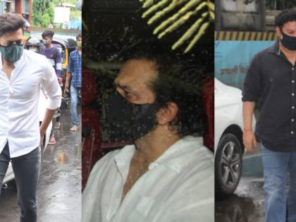 Celebs attend last rites of Akshay Kumar's mother in Mumbai | Celebs attend last rites of Akshay Kumar's mother in Mumbai