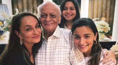 Alia Bhatt’s grandfather Narendra Razdan passes away at 93 | Alia Bhatt’s grandfather Narendra Razdan passes away at 93