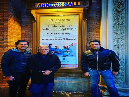 Sarod power duo Amaan & Ayaan perform at the coveted 'Carnegie Hall' after 13 years | Sarod power duo Amaan & Ayaan perform at the coveted 'Carnegie Hall' after 13 years