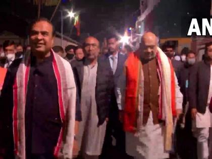 Manipur Assembly Elections 2022: Amit Shah distributes party manifesto pamphlets during the door-to-door campaign in Manipur | Manipur Assembly Elections 2022: Amit Shah distributes party manifesto pamphlets during the door-to-door campaign in Manipur Manipur Assembly Elections 2022: Amit Shah distributes party manifesto pamphlets during the door-to-door campaign in Manipur | Manipur Assembly Elections 2022: Amit Shah distributes party manifesto pamphlets during the door-to-door campaign in Manipur