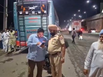 Amritsar Bus Accident: 3 Killed, One Injured After Bus Roof Collides With Lantern Pole | Amritsar Bus Accident: 3 Killed, One Injured After Bus Roof Collides With Lantern Pole