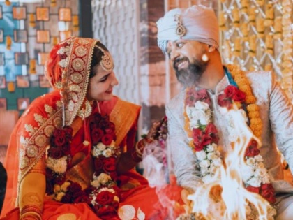 Love Per Square Foot director Anand Tiwari and actor Angira Dhar get hitched | Love Per Square Foot director Anand Tiwari and actor Angira Dhar get hitched