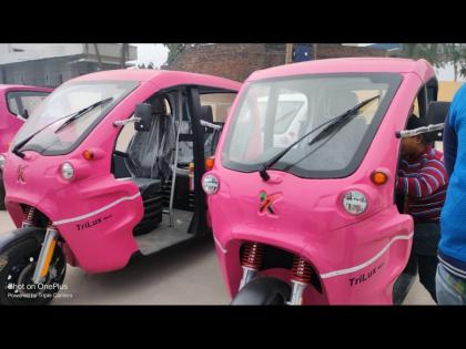 Pink Auto in Ayodhya: Newly-Introduced Women-Driven Electric Autos To Give City Tour to ‘Ram Bhakts’ (Watch Video) | Pink Auto in Ayodhya: Newly-Introduced Women-Driven Electric Autos To Give City Tour to ‘Ram Bhakts’ (Watch Video)