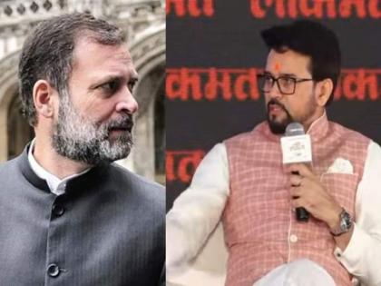 Won't allow Parliament to function till, Rahul apologizes: Anurag Thakur | Won't allow Parliament to function till, Rahul apologizes: Anurag Thakur