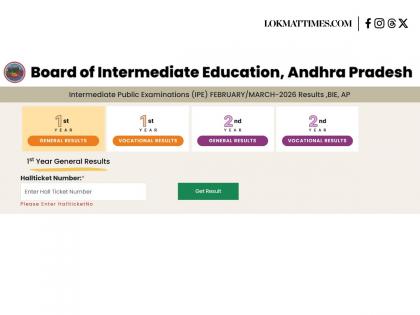 AP Inter 1st, 2nd Year Results 2026 Out: Andhra Pradesh Board Announces Results at Resultsbie.ap.gov.in; Here’s How to Download Marksheet | AP Inter 1st, 2nd Year Results 2026 Out: Andhra Pradesh Board Announces Results at Resultsbie.ap.gov.in; Here’s How to Download Marksheet