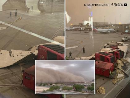 Arizona Haboob: Dust Storm Blows Off Part of Roof at Phoenix Sky Harbor Airport; Power Outages, Flights Cancelled | Arizona Haboob: Dust Storm Blows Off Part of Roof at Phoenix Sky Harbor Airport; Power Outages, Flights Cancelled