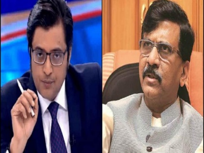 Sanjay Raut slams BJP over Arnab Goswami's chat leak | Sanjay Raut slams BJP over Arnab Goswami's chat leak