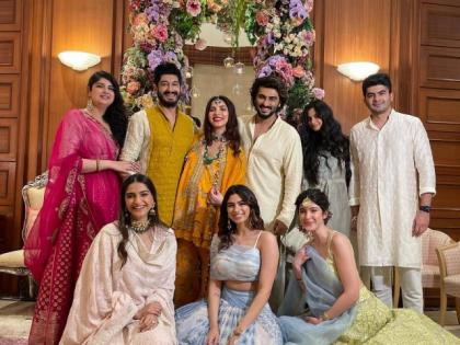 Sonam Kapoor, Arjun Kapoor, Khushi Kapoor enjoy Antara Marwah’s baby shower | Sonam Kapoor, Arjun Kapoor, Khushi Kapoor enjoy Antara Marwah’s baby shower