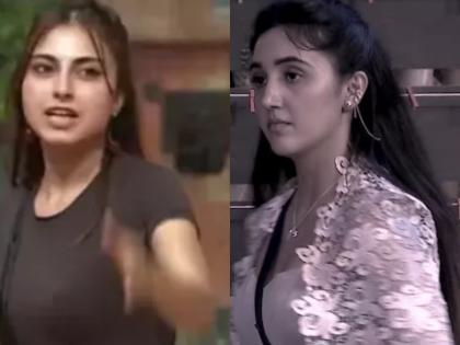 "She is Manhandling Me": Ashnoor Kaur and Farhana Bhatt Get Into Heated Fight in Bigg Boss 19 Captaincy Task (Watch Video) | "She is Manhandling Me": Ashnoor Kaur and Farhana Bhatt Get Into Heated Fight in Bigg Boss 19 Captaincy Task (Watch Video)