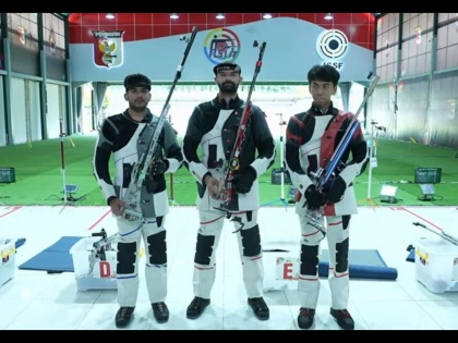 Asian Olympic Qualifiers 2024: Akhil Sheoran Wins Gold Medal, Aishwary Pratap Clinches Silver for India in 50m Rifle 3P Event | Asian Olympic Qualifiers 2024: Akhil Sheoran Wins Gold Medal, Aishwary Pratap Clinches Silver for India in 50m Rifle 3P Event