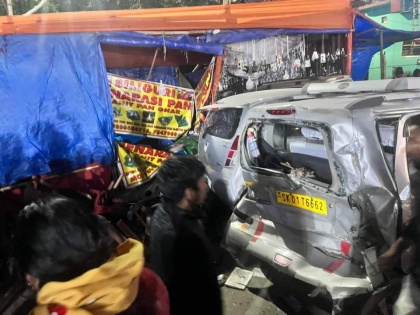 Sikkim Accident: Three Killed, 20 Injured After Milk Tanker Rams Into Crowded Fair in Ranipool (Watch Video) | Sikkim Accident: Three Killed, 20 Injured After Milk Tanker Rams Into Crowded Fair in Ranipool (Watch Video)