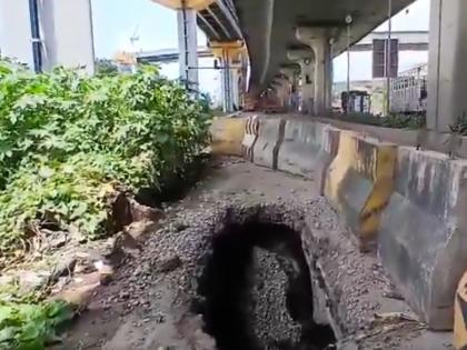 Mumbai: Road Caves In at Entry Point Connecting Shivadi to Atal Setu, MMRDA Responds | Mumbai: Road Caves In at Entry Point Connecting Shivadi to Atal Setu, MMRDA Responds Mumbai: Road Caves In at Entry Point Connecting Shivadi to Atal Setu, MMRDA Responds | Mumbai: Road Caves In at Entry Point Connecting Shivadi to Atal Setu, MMRDA Responds
